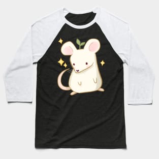 Cute Mouse illustration Baseball T-Shirt